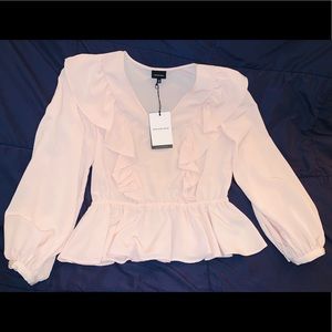 🔥NEW🔥 Who What Wear Blush Blouse